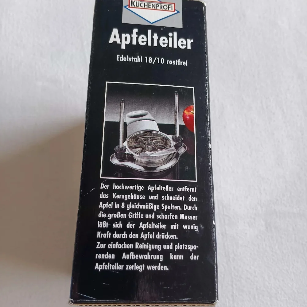 Silver Apple Slicer In Box, New Never Been Used Kitchen Gadgets